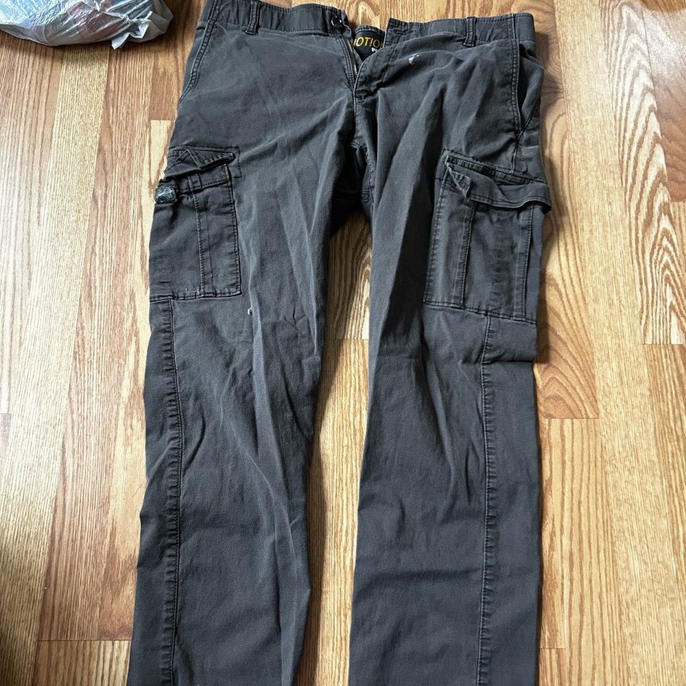 Lee Men's Dark Brown Cargo Pants